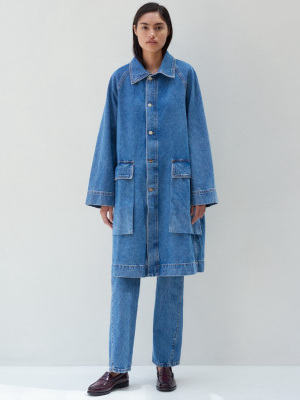 Denim Trench