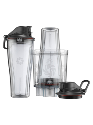 Vitamix 5pc Personal Cup And Adapter Kit Clear 061724