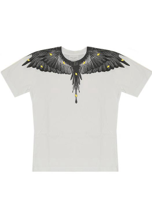 Marcelo Burlon County Of Milan Kids Wings Printed T-shirt