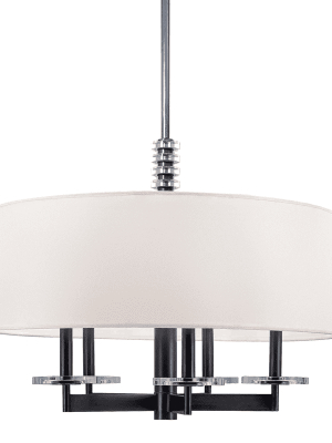 Chelsea 5 Light Chandelier Polished Nickel