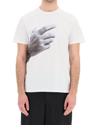 Neil Barrett Hand Printed T-shirt