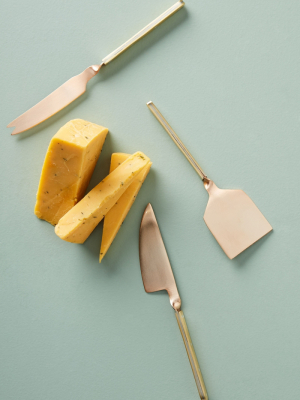 Hettie Cheese Knives, Set Of 3