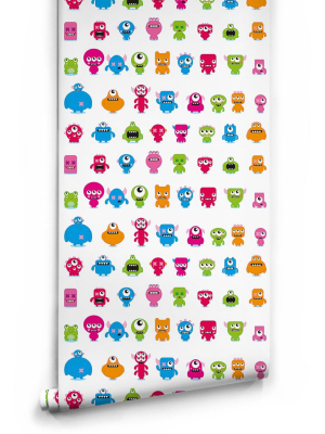 Monsters Wallpaper By Muffin & Mani For Milton & King