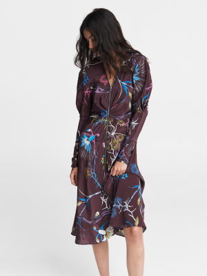 Rainier Printed Midi Dress