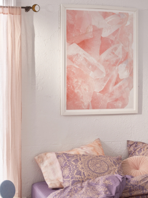 Honeymoon Hotel Love Quartz Art Print