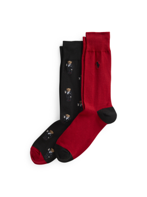 Polo Bear Trouser Sock 2-pack