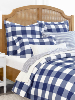 Dakota Navy Blue Duvet Cover