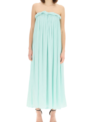 Sportmax Ursola Pleated Maxi Dress