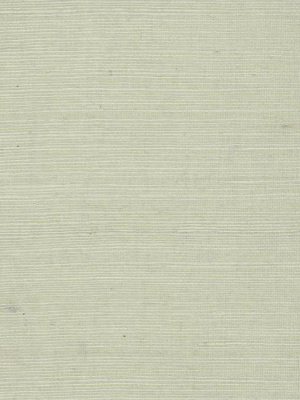 Plain Grass Wallpaper In Soft Mint Grey From The Grasscloth Ii Collection By York Wallcoverings