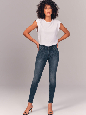 Mid Rise Super Skinny Jeans