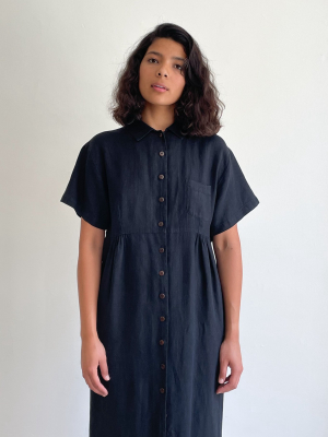 Linen Shirt Dress