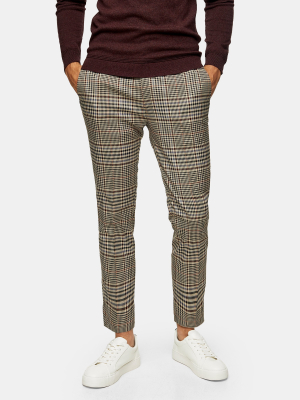 Stone Skinny Heritage Check Sweatpants