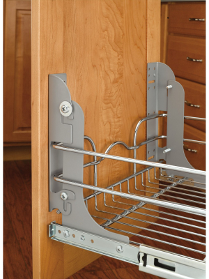 Rev-a-shelf 5wb-dmkit Door Mount Kit For Kitchen Cabinet Pull Out Wire Baskets