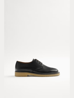 Crepe Sole Leather Shoes