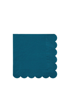 Dark Teal Large Napkins