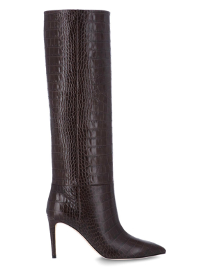 Paris Texas Coco Embossed Knee-high Boots