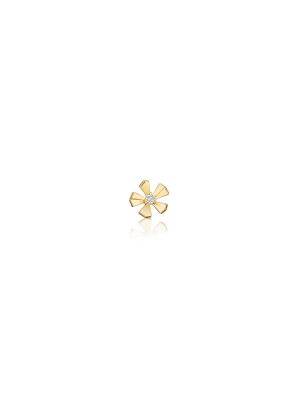 Wonderland Orchid Flower Single Stud