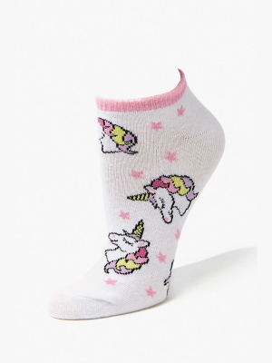 Unicorn Ankle Socks