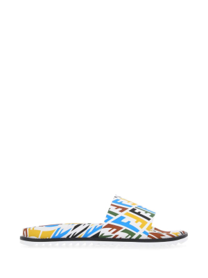 Fendi Ff Vertigo Slide Sandals