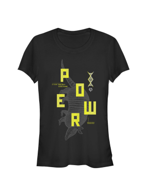 Junior's Project Power Armadillo Code T-shirt