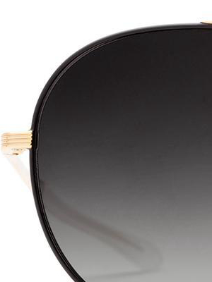 Tunica | Matte Black + 18k Polarized