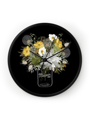 Iveta Abolina Annette Spring Wall Clock - Deny Designs