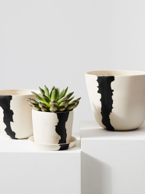 Btw Ceramics Crater Planter