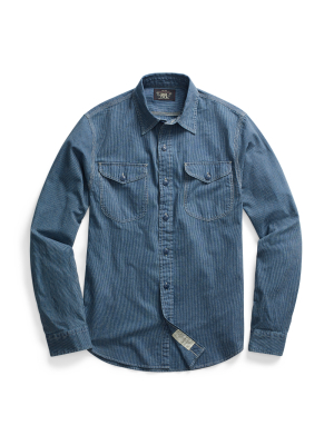 Indigo Striped Workshirt