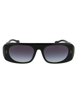 Burberry Eyewear Rectangular Frame Sunglasses