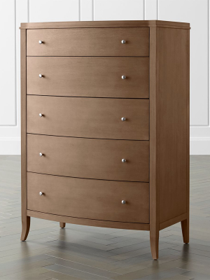 Colette Driftwood 5-drawer Chest