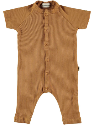 Organic Rib Baby Jumpsuit