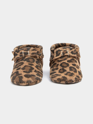 Leopard Bow Mocc | Final Sale