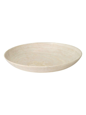 Extra Large Marble Bowl In White Marble