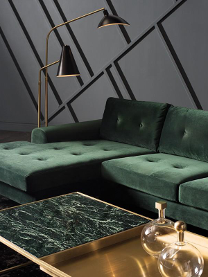 Nuevo Colyn Sectional Sofa - Emerald Green