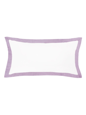 Linden Lilac Throw Pillow