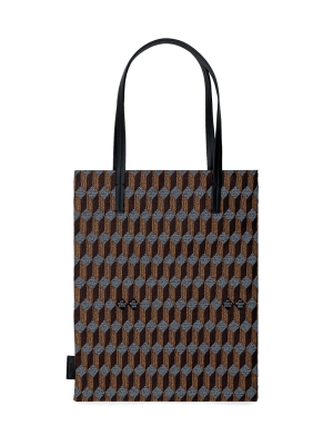 Au Départ Europe Reflective Jacquard Tote Bag