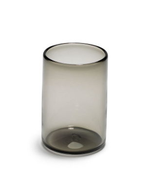 Hand-blown Grey Tumbler