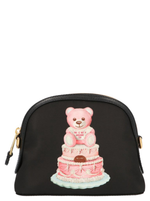 Moschino Teddy Bear Cake Crossbody Bag