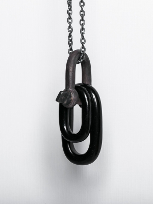 Double Link U-bolt Necklace (h+kz+ka)