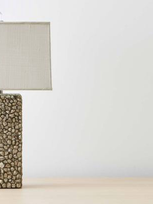 Pyrite Mineral Table Lamp