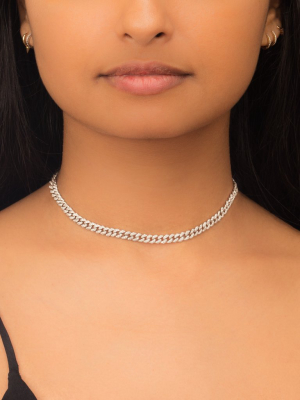 Mini Pave Link Choker