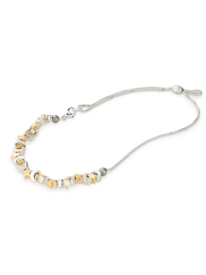 Moon + Star Charm Anklet
