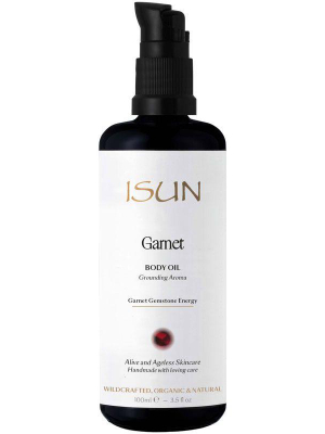 Garnet Gemstone Body Oil