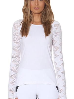 Lukka Lux Interval Longsleeve Optic White