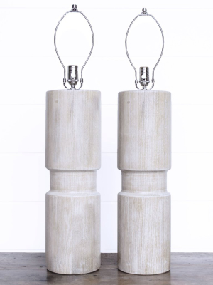 Natural Wood Lamp