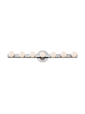 Taft 7 Light Wall Sconce Polished Chrome