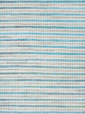 Montauk Striped Aqua/multi Area Rug