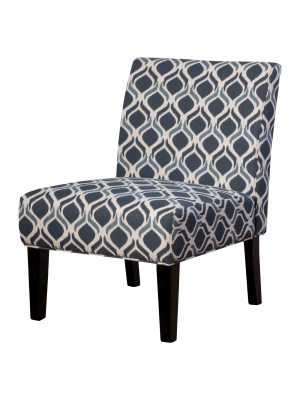Saloon Fabric Print Accent Chair - Christopher Knight Home
