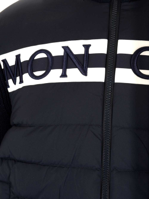 Moncler Logo Embroidered Jacket