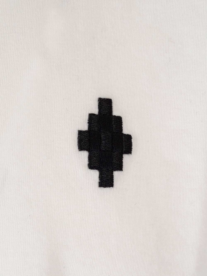 Marcelo Burlon County Of Milan Cross Embroidered T-shirt